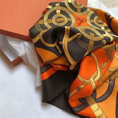 hermes scarf vintage