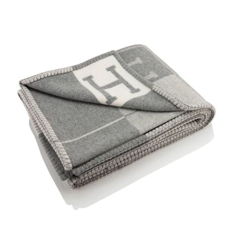 Hermes Throw Gray