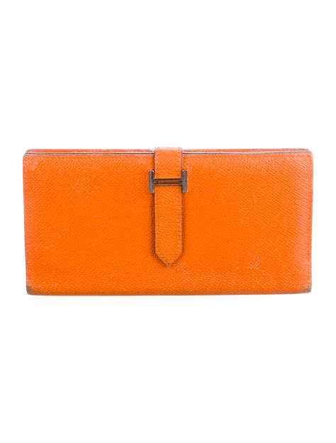 Hermes Wallet Orange