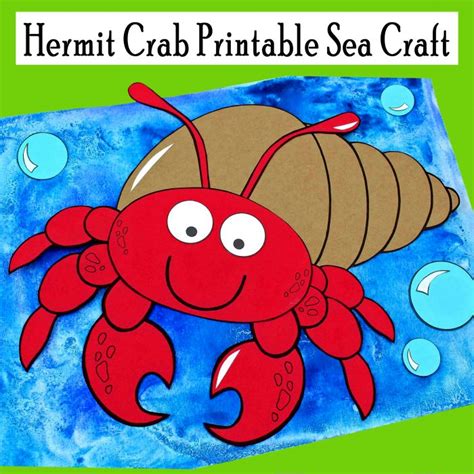 Hermit Crab Printables Free