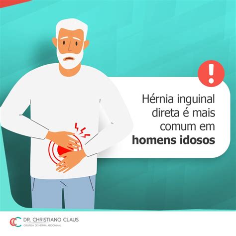 hernia inguinal mais comum