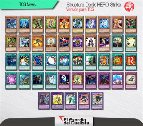 Hero Strike Structure Deck List