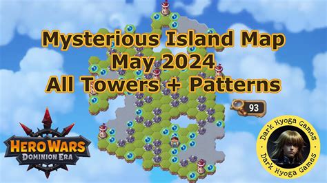 hero wars mysterious island map may 2024