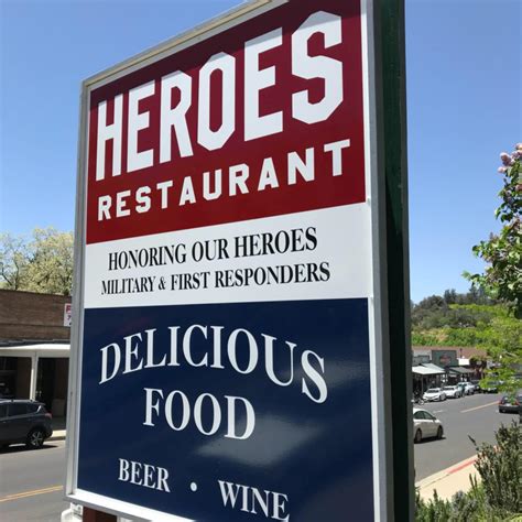 Online Menu of Heroes Restaurant, Julian, California, 92036 Zmenu