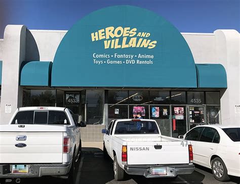 heroes and villains store tucson