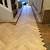herringbone hardwood floor installation