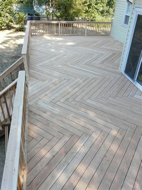 Herringbone Deck Design