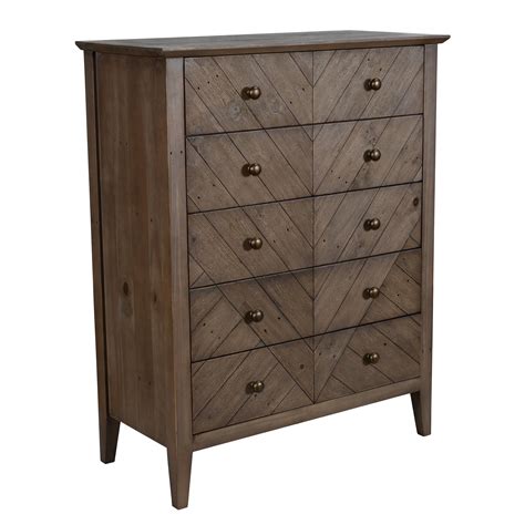 Herringbone Pattern Dresser
