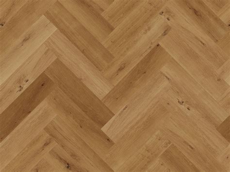 Herringbone Pattern Oak Floor