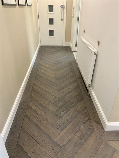 Herringbone Tile On Floor