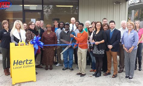 Ribboncutting Hertz Local Edition Bryant Daily Local Sports and
