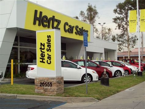 hertz car rental used car sales