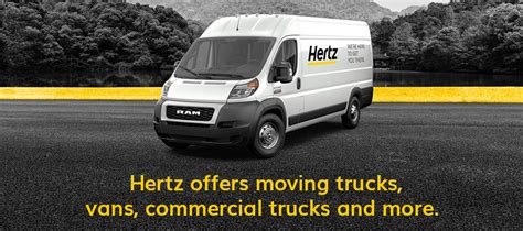 hertz rental moving truck prices