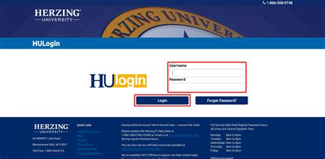 herzing university login