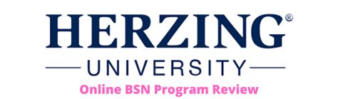 herzing university online bsn program
