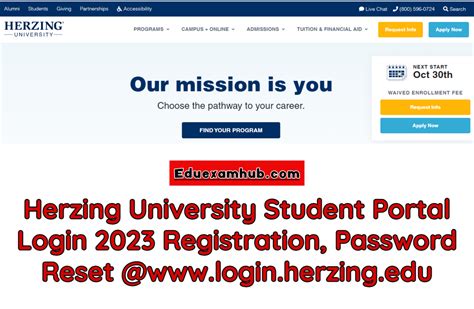 herzing university student portal