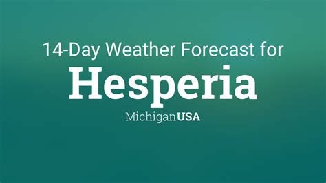 hesperia michigan weather radar