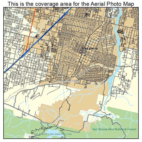 Hesperia Zip Code Map
