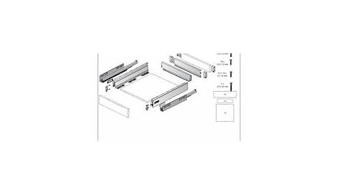 Hettich Innotech Drawer Installation Glass Aluminium Profile Shutter With