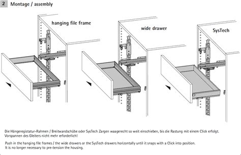 Hettich Undermount Drawer Slides Installation Instructions
