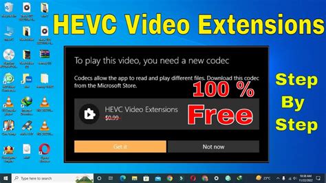 How to Install HEVC Codec Extensions FREE Windows 10 YouTube