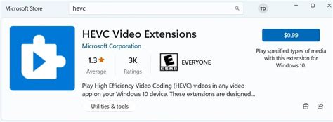 Cómo instalar gratis el códec HEVC para Windows 10 y Windows 11