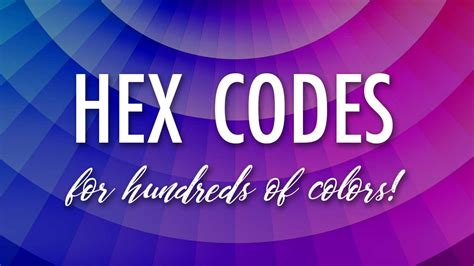 Hex Key Codes