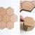 hexagon cork floor tiles