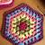 hexagon granny square blanket pattern