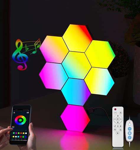 Hexagon Led Wall Lights Amazon