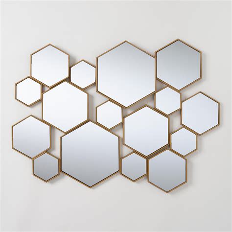 Hexagon Mirror Panel