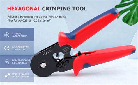 Hexagonal Ferrule Crimping Tool