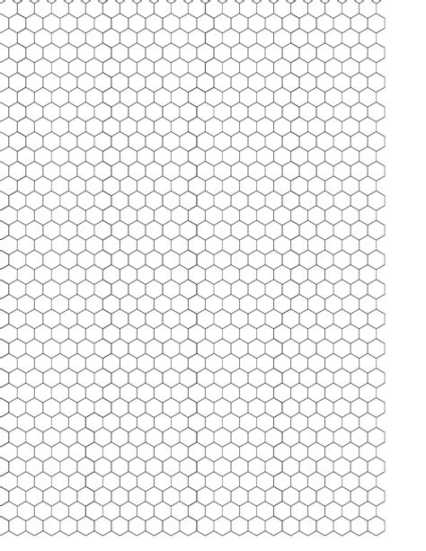 Hexagonal Grid Paper Pdf