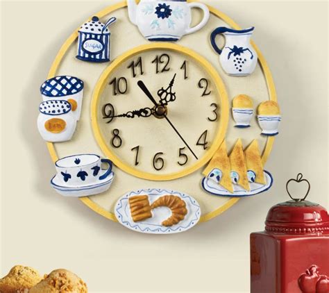 Hexagonal Kitchen Wall Clock