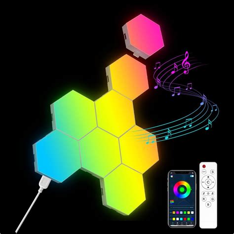 Hexagonal Led Lights App