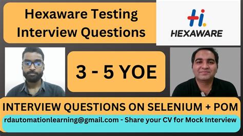 hexaware testing interview questions