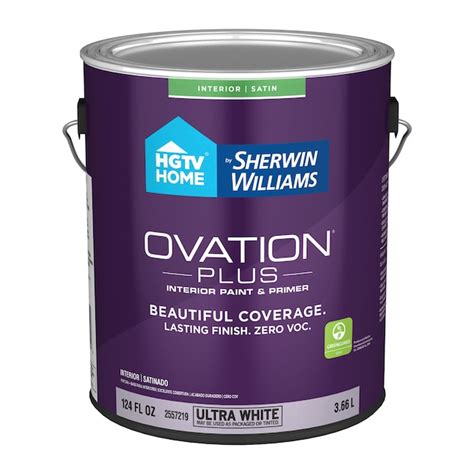 Shop HGTV HOME by SherwinWilliams Ovation Tintable Satin Latex