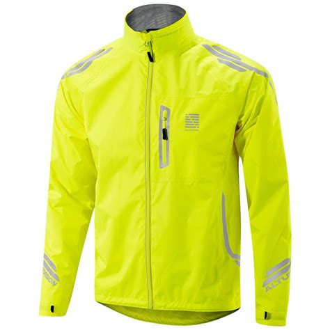 hi vis cycling jacket waterproof