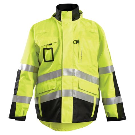 Hi Vis Jacket With Removable Lining