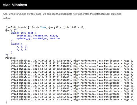 Hibernate Batch Script