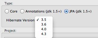 Hibernate Tools Jboss