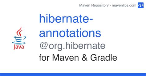 hibernate-annotations maven