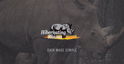 hibernating rhinos