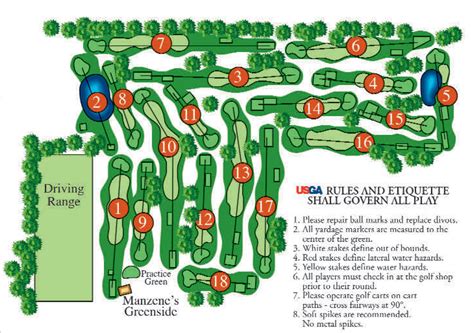 hickory hills golf course layout
