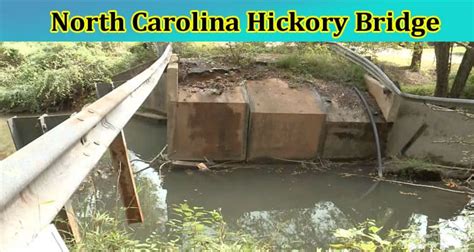 hickory nc collapsed bridge