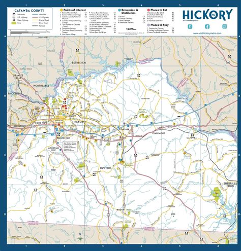 Hickory Nc Maps
