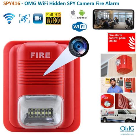 Hidden Camera In Fire Alarm