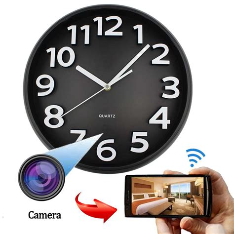 Hidden Camera Wall Clock With Audio
