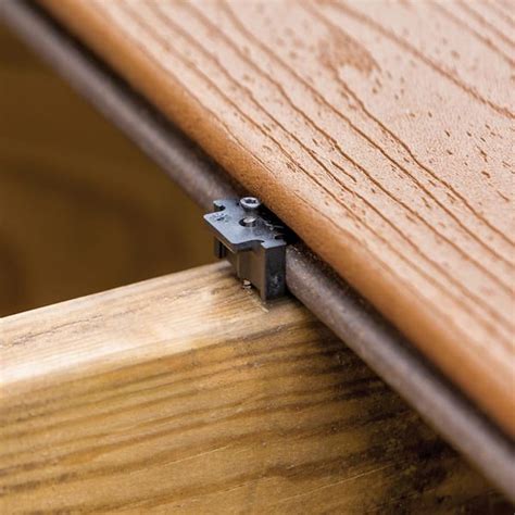 hidden deck fasteners for composite decking