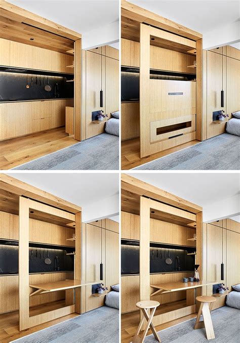 hidden dining room table